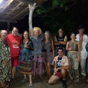 Everyone likes to have some fun and let their hair down like this dress up party we had on one of our guided self drive expeditions in Malawi