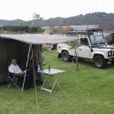 Setting up camp is a breeze with these 30 second Oz Tents, we are the only tour operator in Africa using them for our guided self drive safaris