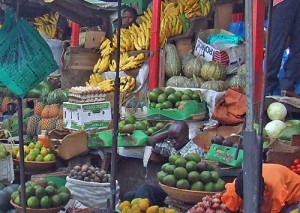 You will not get any fresher fruit and vegetables than at one of the many street stalls in Zambia