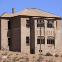 Kolmanskop is an eerie reminder of the once booming diamond mining industry near Luderitz, Namibia