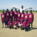 We decided to stop and watch these school children play soccer in Kenya. Here is the winning team.