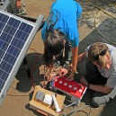 With small teams of students working on different aspects of the solar power system it is now time to put everything together and test it works before installing with Napenda Solar Community